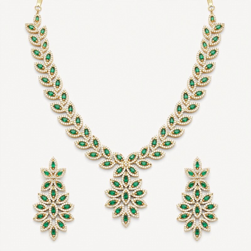 Jonaki Necklace Set – JHS 2637