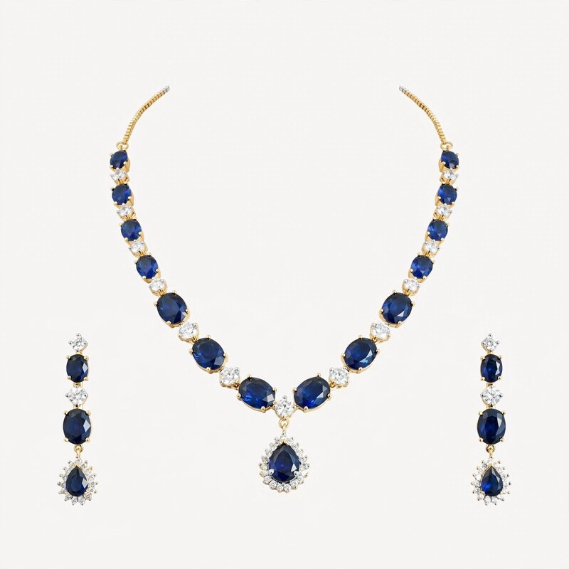 Jonaki Necklace Set – JHS 6059