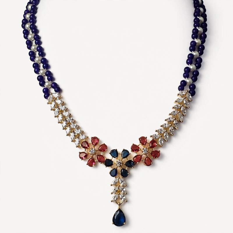 Jonaki Necklace Set – JHS 6065