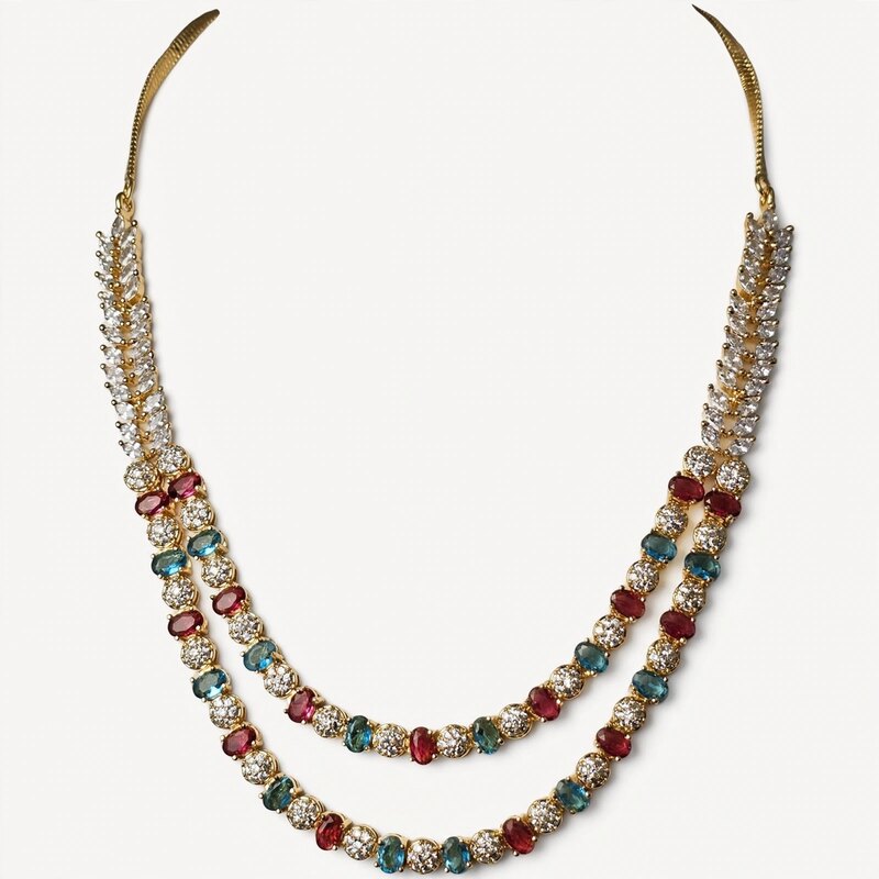 Jonaki Necklace Set – JHS 6085