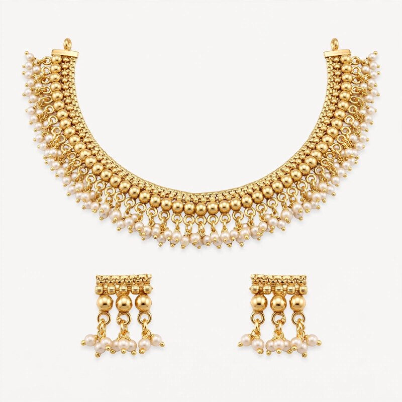Jonaki Necklace Set – JHS 6126