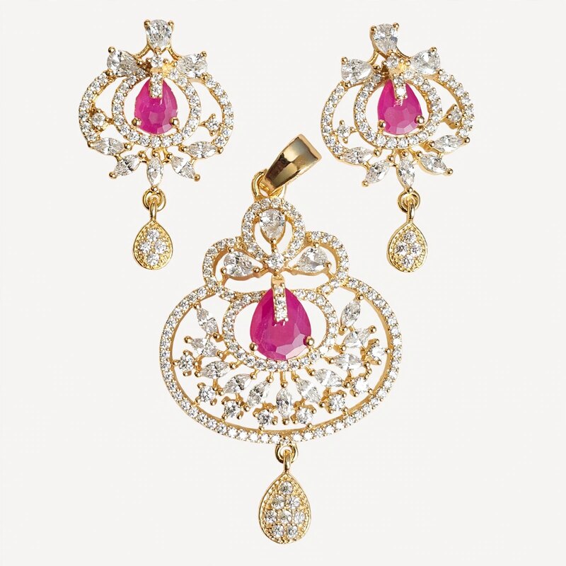 Jonaki Pendant Set – JPS 5999