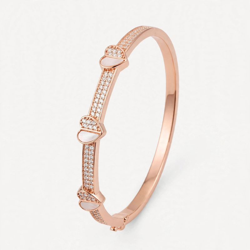 Rose-Gold Buckle Bracelet