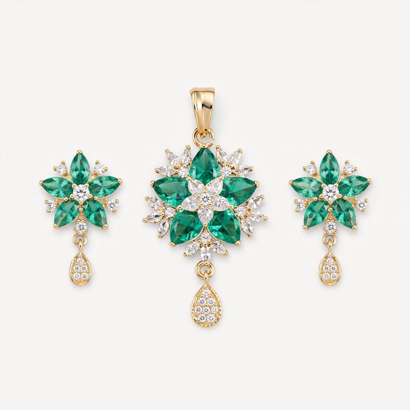 Jonaki Pendant Set – JPS 5519